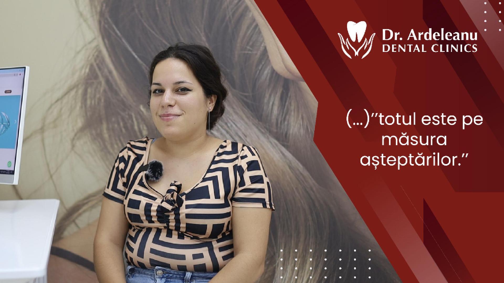 ''Totul este pe măsura așteptărilor.'' | Dr. Gabriela Malureanu | Testimonial #18