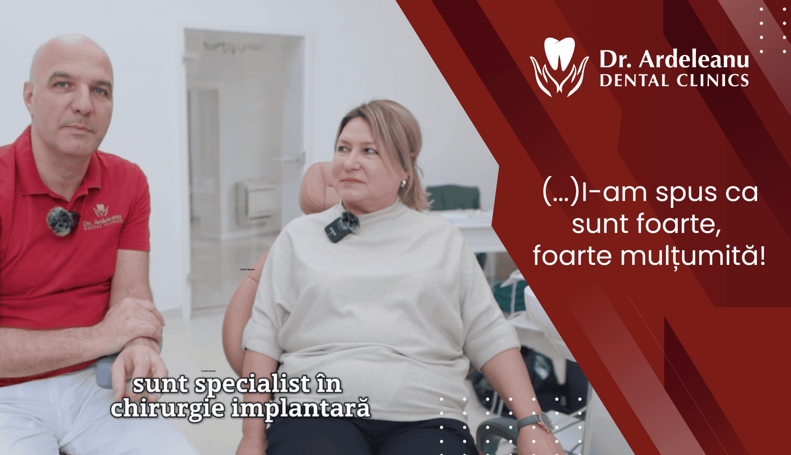 Implant dentar nedureros - Dr. Dan Referendaru | Testimonial #4