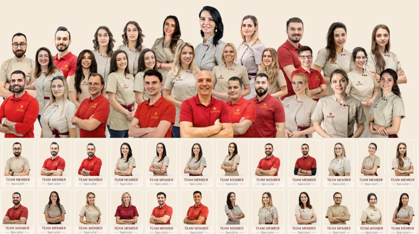From one doctor to a team of around 90 doctors